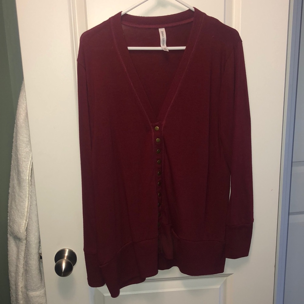 Button front cardigan